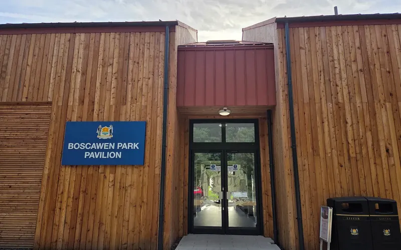 Boscawen Pavilion in Boscawen Park, Truro